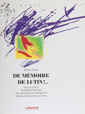 cover image of De mémoire de lutin !